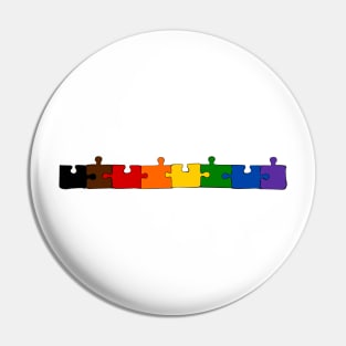 Pride Puzzle Pin