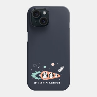 Carrot for An Adventure in Space Phone Case