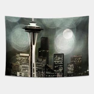 Fifty Shades of Grey Space Needle Tapestry