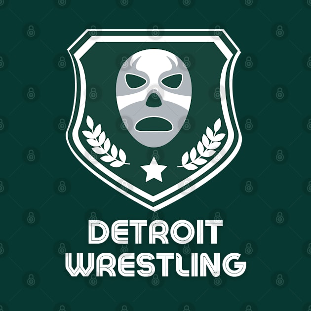 Detroit Wrestling "Leonidas Green" by DDT Shirts