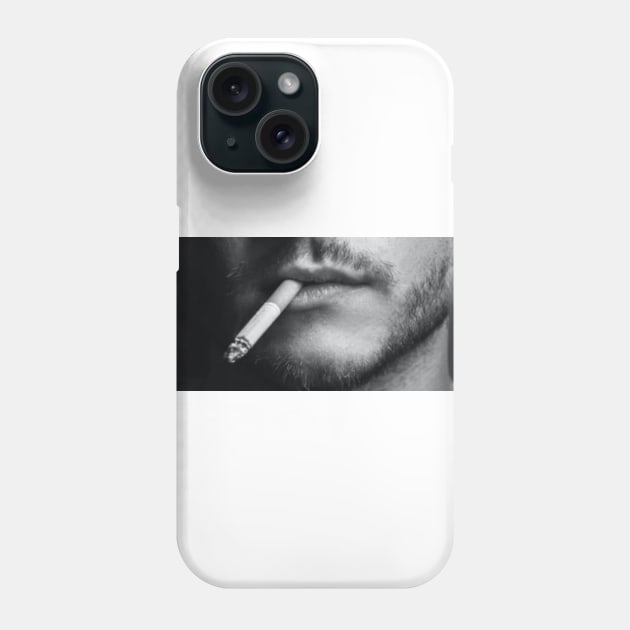 Realistic Moustache Face Mask Phone Case by JC's Fitness Co.