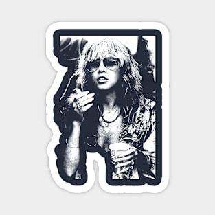 stevie nicks retro Magnet