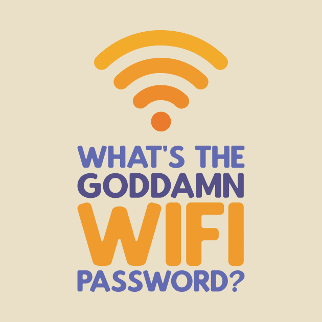 What's the Wifi Password? by polliadesign