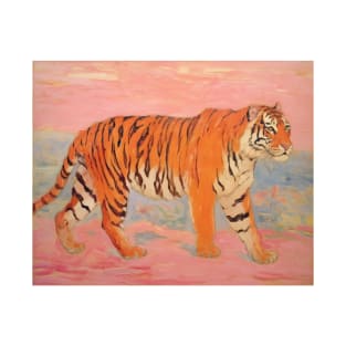 Pink Tiger Wild Boho T-Shirt