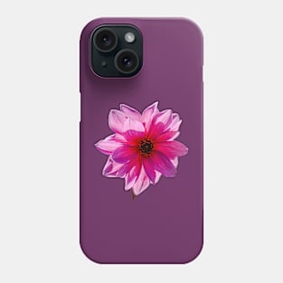 Dahlia flower Phone Case