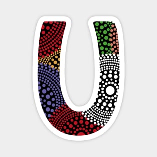 U Aboriginal Art Magnet