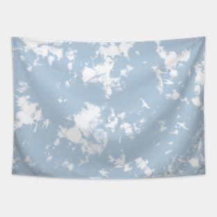 Fog blue Storm - Tie Dye Shibori Texture Tapestry