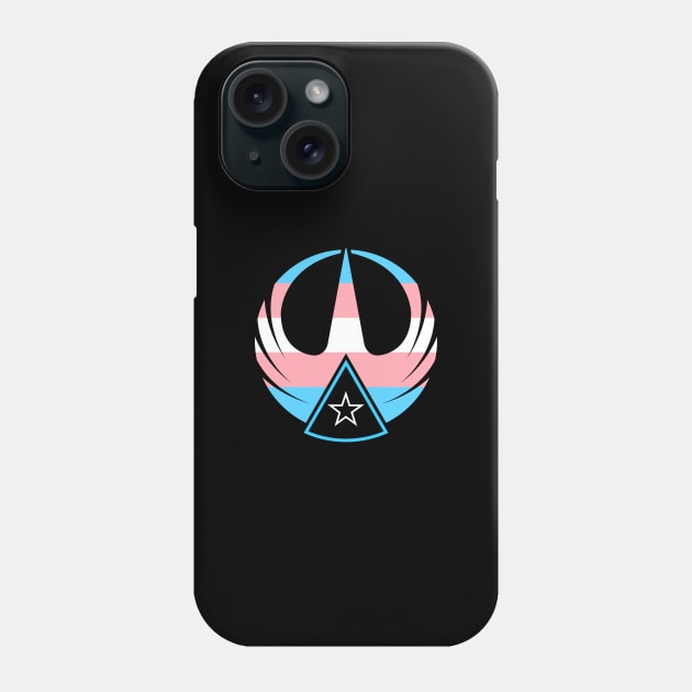 Triad Of The Force - Trans Rights Are Human Rights Phone Case by Triad Of The Force