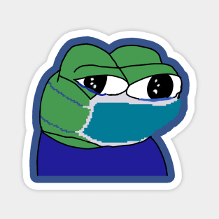 Mask Pepe Magnet