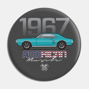 teal 67 Pin