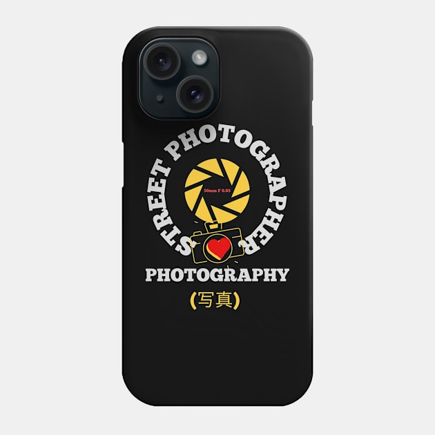 Street Photographer Love Photography Camera Gift Phone Case by fantastic-designs