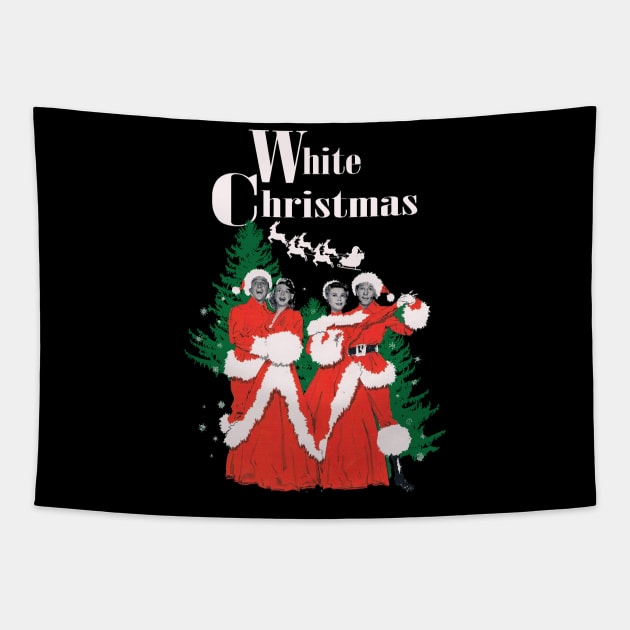 WHITE CHRISTMAS Tapestry by Xela Wilma