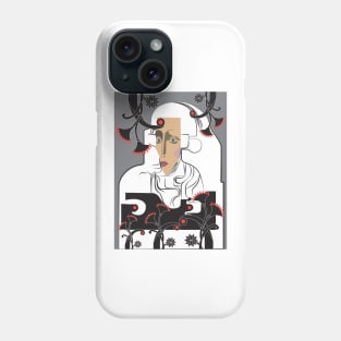 Nefertiti Lotus Garden Phone Case