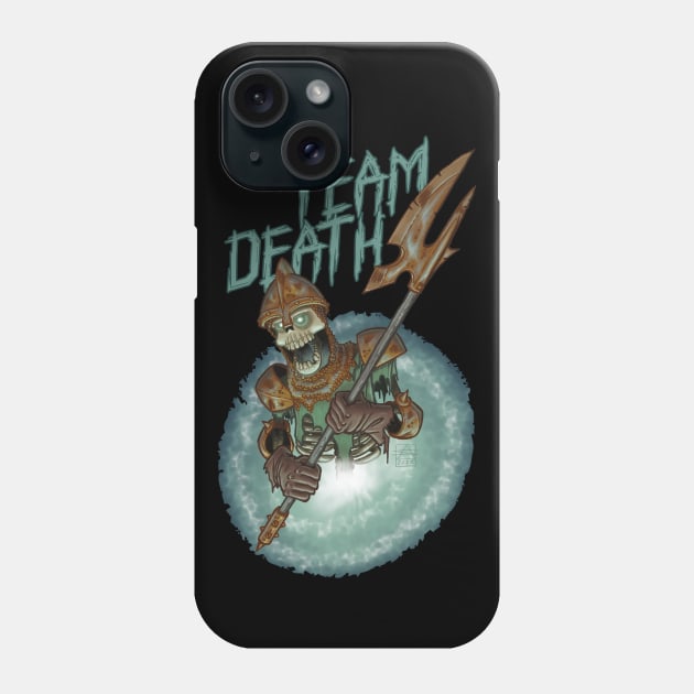 Team Death Phone Case by captainsmog