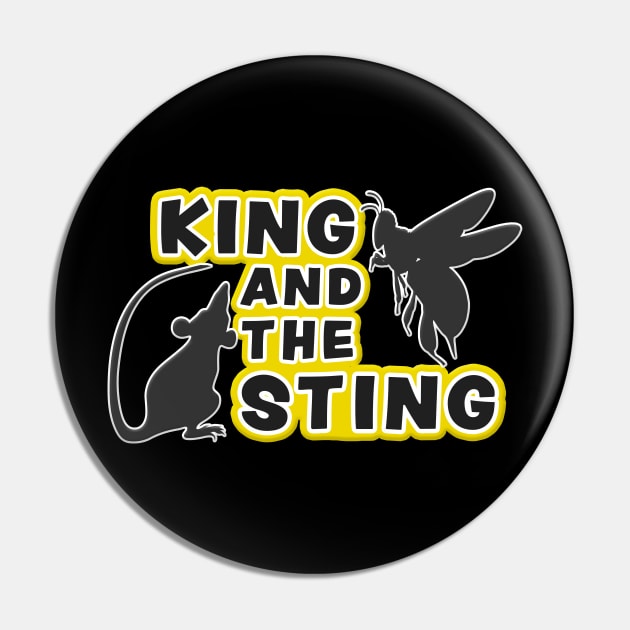 King and the Sting Pin by Selinerd