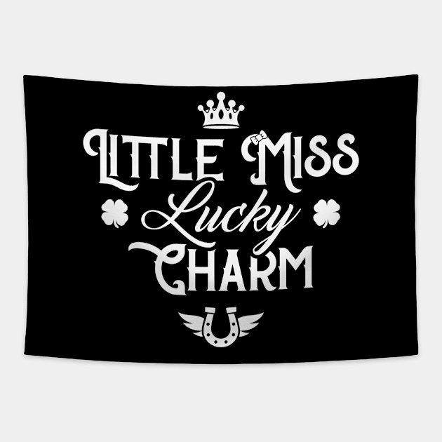 Little Lucky Charm St Patricks Day Pregnancy Tapestry by trendingoriginals