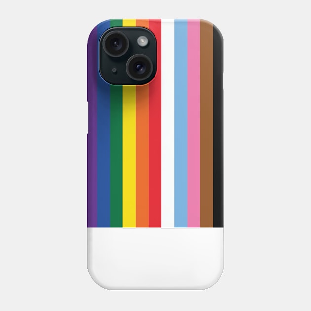 ALL THE COLORS OF THE LGBTQIA+ COMMUNITY Phone Case by colorsandpatterns