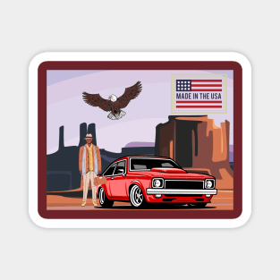 Made in the usa Magnet