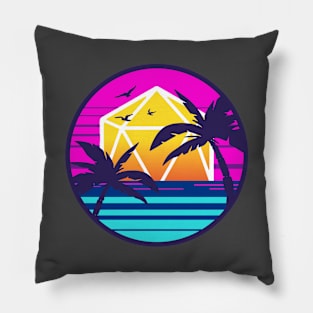 Dice Sunset Pillow