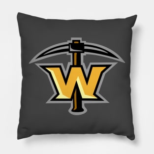 Defunct Texas Wildcatters Hockey Pillow