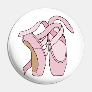 Ballet Pointe Shoes Pin