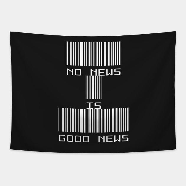 No News is Good News Tapestry by PlanetMonkey