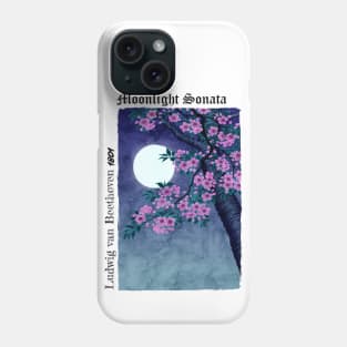 Moonlight Sonata - White Phone Case