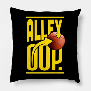 basketball alley oop Pillow