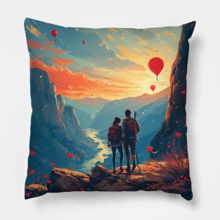 Discover True Romance: Art, Creativity and Connections for Valentine's Day and Lovers' Day Pillow