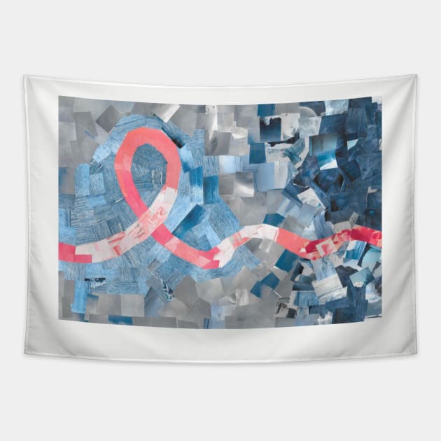 Pink for Breast Cancer Tapestry by cajunhusker