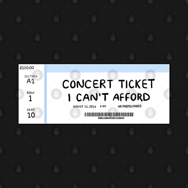 Concert Ticket I Can't Afford by Bahaya Ta Podcast