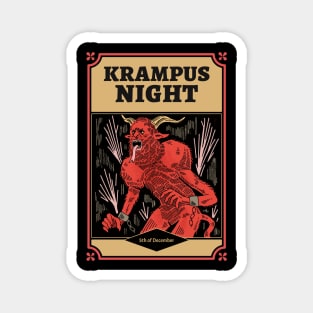 Krampus Night Magnet