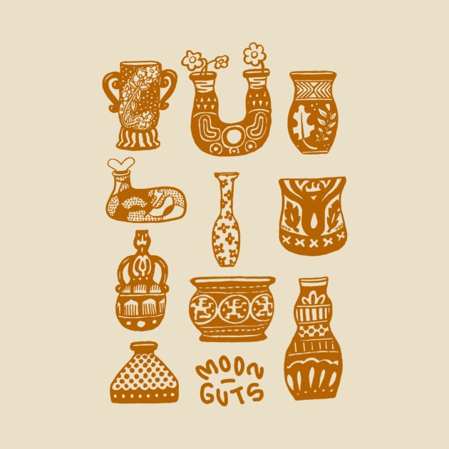 Doodle Vases by Moonguts