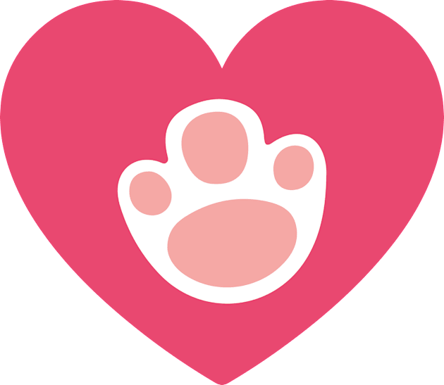 Pawprint in a heart for rabbit lovers Kids T-Shirt by Selma22Designs