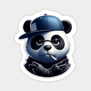 Gangster Panda Magnet