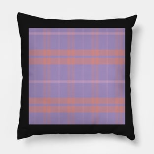 Spring Aesthetic Ossian 1 Hand Drawn Textured Plaid Pattern Pillow