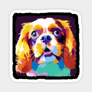 Cavalier King Charles Spaniel Pop Art - Dog Lover Gifts Magnet