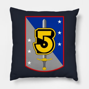 Army of Light Sword and Shield Emblem Pillow