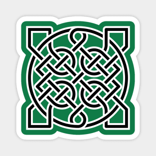 Celtic Ornamental Knot Geometric Design 3 Magnet