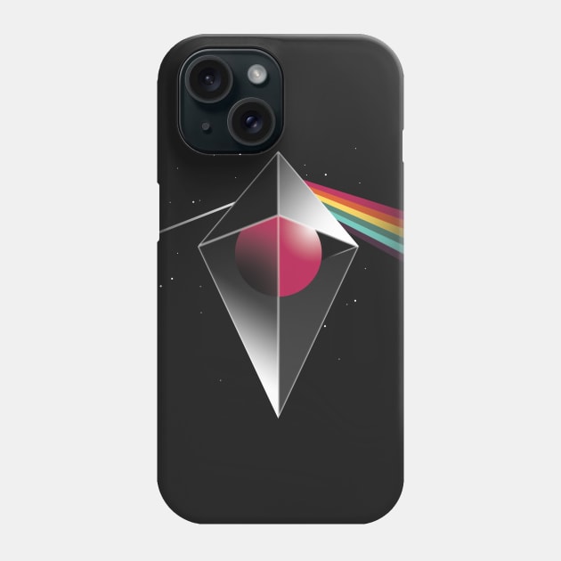 Dark Side of the Universe Phone Case by TEEvsTEE