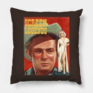 Hollywood Screen Legends Pillow