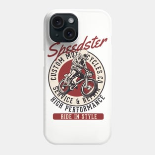 Speedster Custom Motorcycles Phone Case