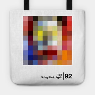 Going Blank Again / Minimalist Style Artwork Tote