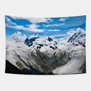 Dufourspitze Swiss Alps / Swiss Artwork Photography Tapestry