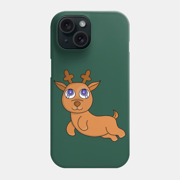 Adorable Reindeer Phone Case by DiegoCarvalho