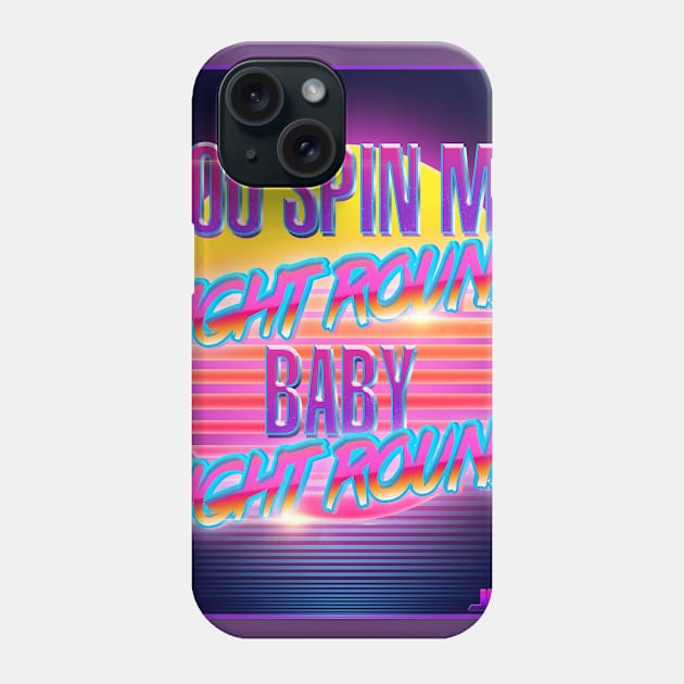 Right Round Phone Case by NWJAY