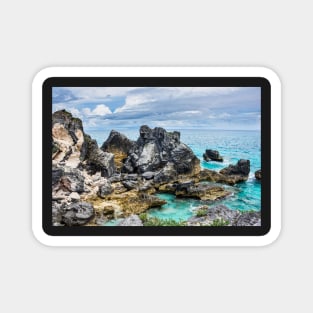 Rugged Coastline Bermuda Magnet