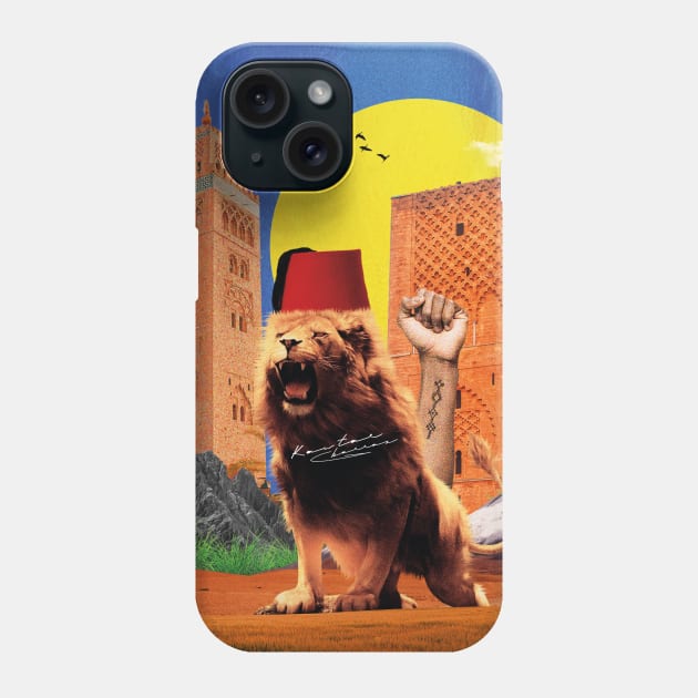 Moroccan pride Phone Case by ARTWEARABLE.MA