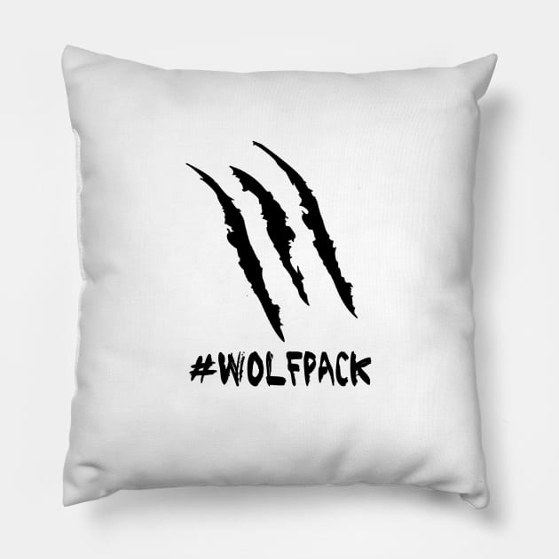 #WOLFPACK Pillow by ShaneWestOnline