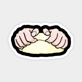 Bread Making Hands Magnet